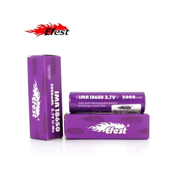 Accu Efest 18650 IMR 3000 Mah