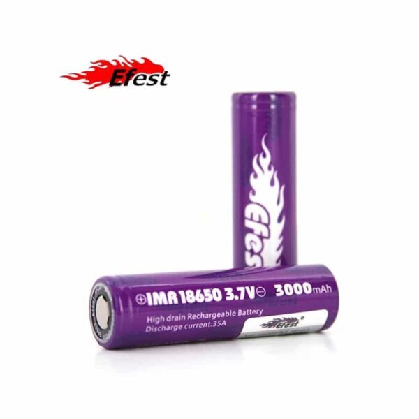 Accu Efest 18650 IMR 3000 Mah