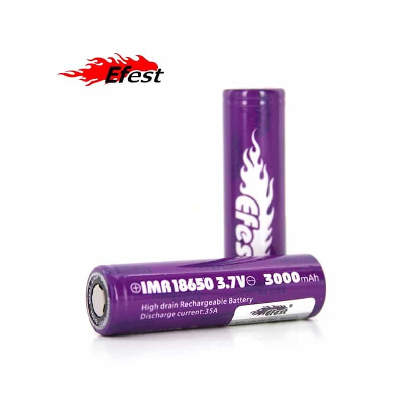 batterie accu efest purple imr 18650 35a 3000mah - Pourquoi protéger un accu de cigarette électronique?