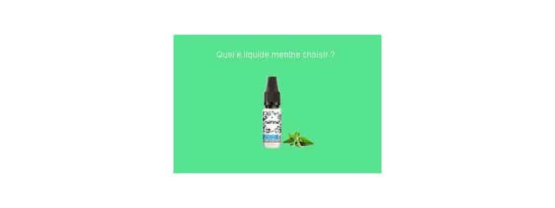 Quel e liquide menthe choisir ?