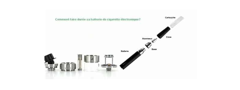 Comment faire durer sa batterie de cigarette électronique?