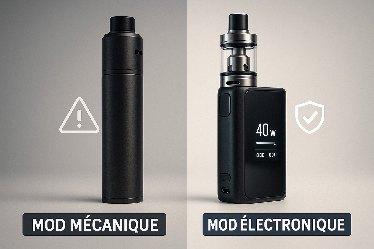Mod mcanique vs lectronique : pourquoi viter le mca en dbutant