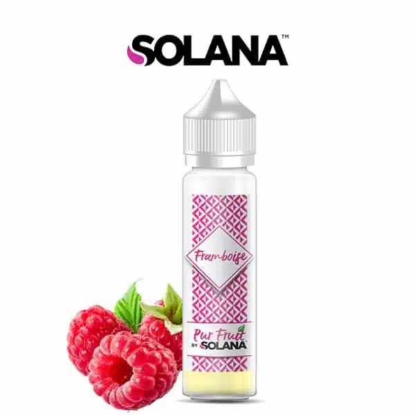 E-liquide Framboise Pur Fruit 50ml Solana