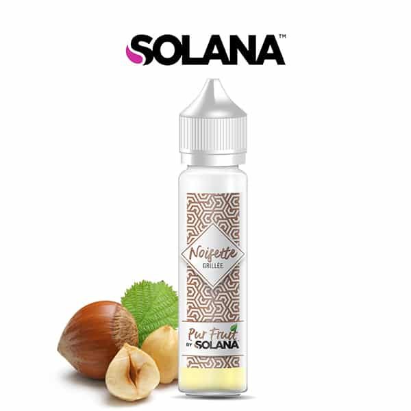 E-liquide Noisette grillée Pur Fruit 50ml Solana