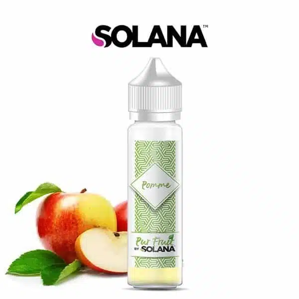 E-liquide Pomme Pur Fruit 50ml Solana