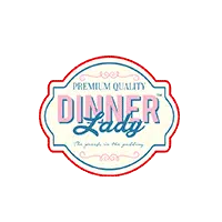 Logo dinner lady - E-liquide Peach Bubble 50ml Dinner Lady