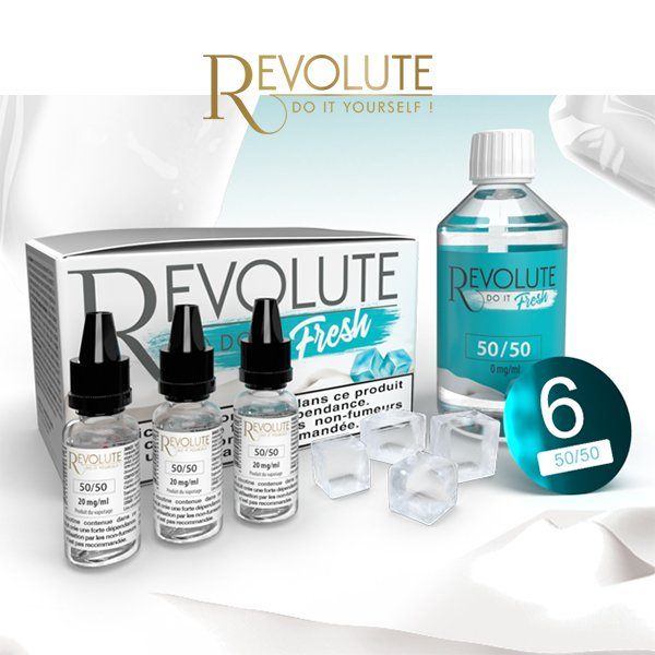 Packs DO IT FRESH by REVOLUTE - Quel est le délai de conservation d'un e-liquide ?