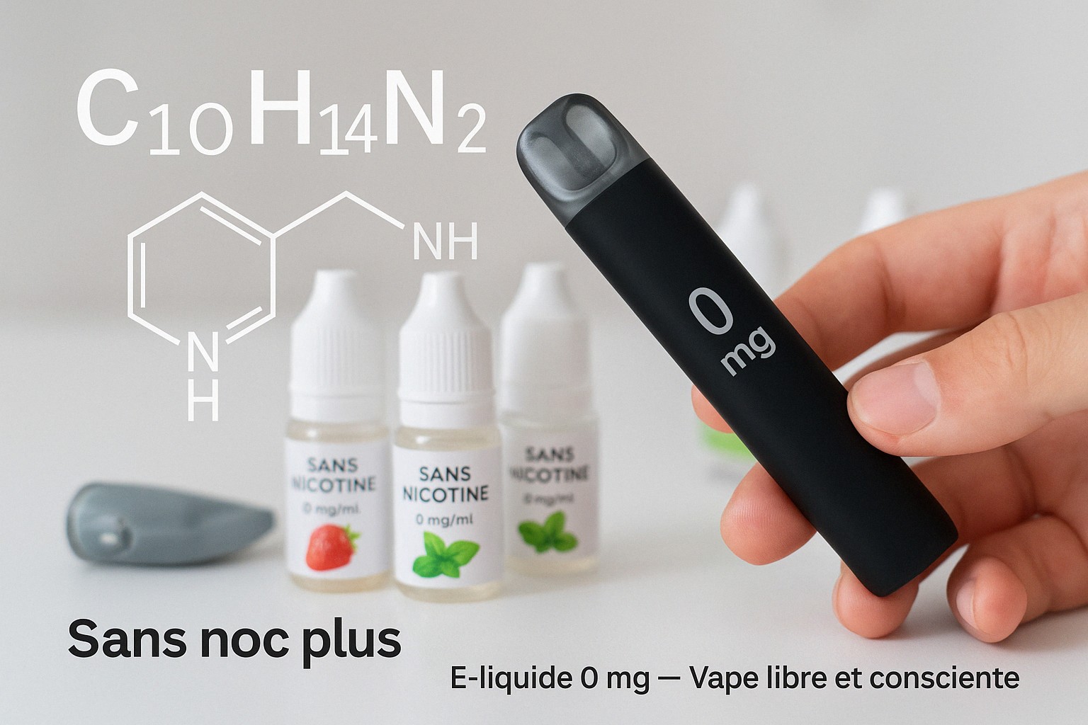 Cigarette électronique sans nicotine : usage, sécurité, conseils