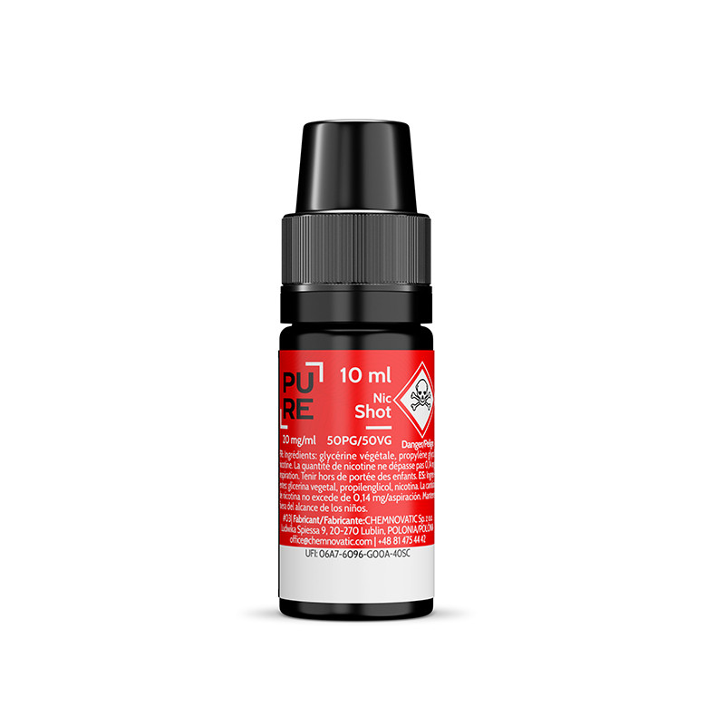 Booster de Nicotine 20mg/ml – 30/70 ou 50/50 – Liquideo ou MX Lab ou Pure Booster de Nicotine 20mg/ml – 30/70 ou 50/50 – Liquideo ou MX Lab ou Pure