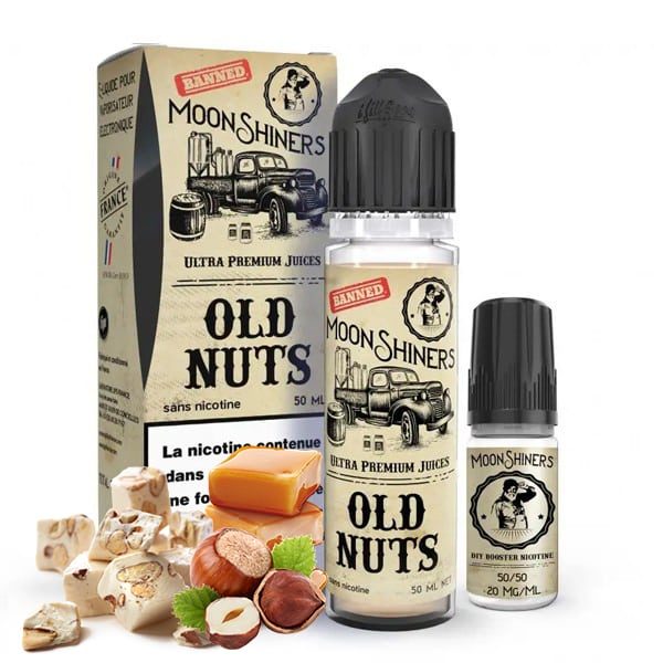 E-liquide Old Nuts Moonshiners 60ml