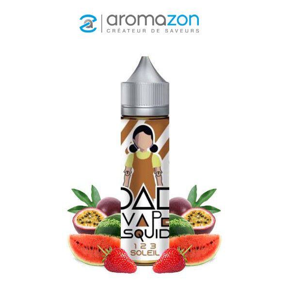E-liquide 123 Soleil 50ml Vape Squid