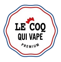le coq qui vape logo - E-liquide Gaufrette Framboise Le Coq Qui Vape 50ml