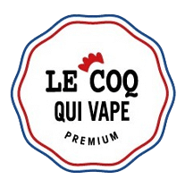 le coq qui vape logo - E-liquide Pêche Citron Le Coq Qui Vape 50ml