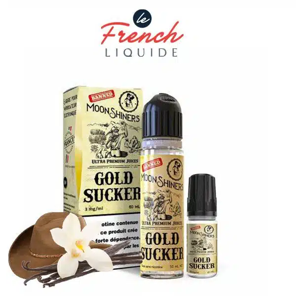E-liquide Gold Sucker Moonshiners 60ml