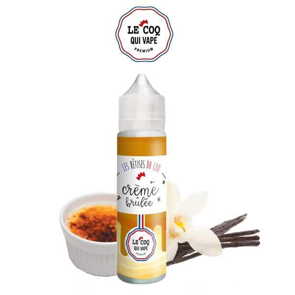 E-liquide Crème brulée Le Coq Qui Vape 50ml