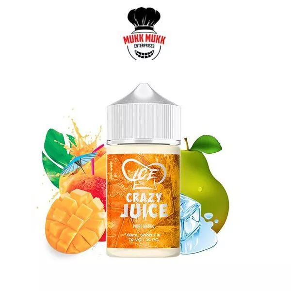 E-liquide Poire Mango Ice Mukk Mukk 50ml