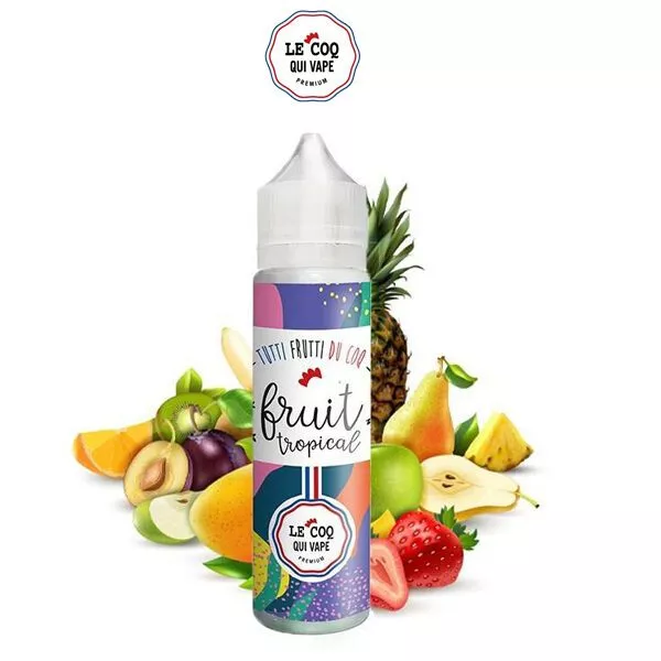 E-liquide Fruit Tropical Le Coq Qui Vape 50ml