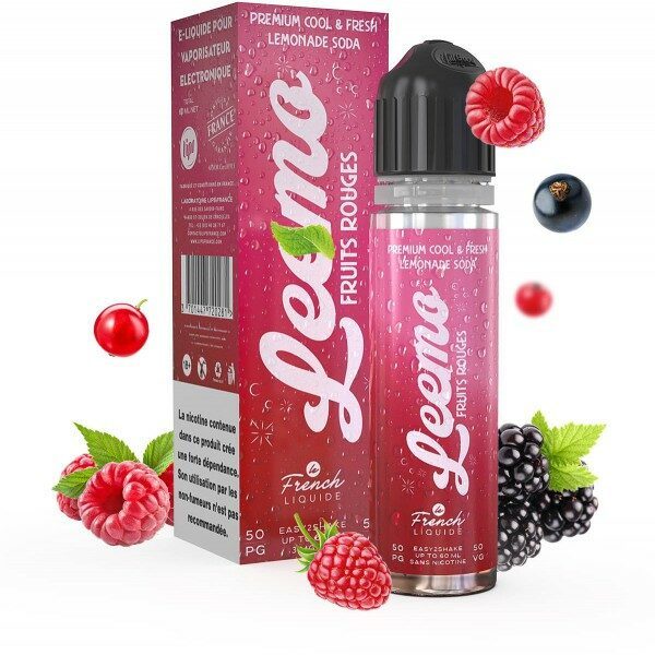 E-liquide Fruits Rouges 50ml Leemo Le French Liquide