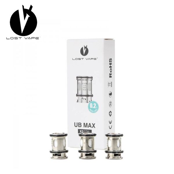 Resistances UB Max Lost Vape X3 - Clearomiseur Centaurus Lost Vape