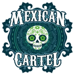 logo mexican cartel - E-liquide Gâteau Amandes Vanille 100ml Mexican Cartel