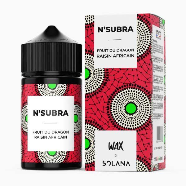 E-liquide N’Subra Wax Solana 50ml
