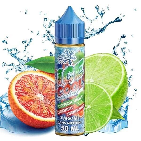 E-liquide Citron Vert Orange Sanguine 50ML Ice Cool