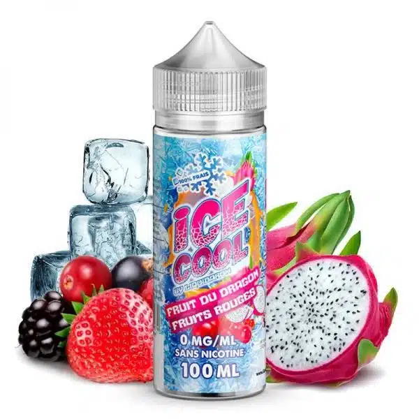 E-liquide Fruit du Dragon Fruits Rouges 100ML Ice Cool