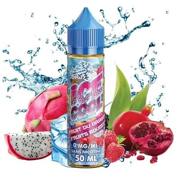E-liquide Fruit du dragon Fruits rouges 50ML Ice Cool