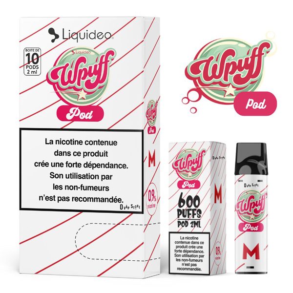 Kit Starter Wpuff Pod System Liquideo - Comment vapoter sans faire de vapeur ?