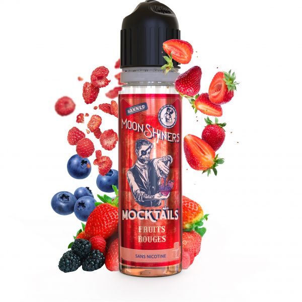 E-liquide Fruits rouges 50ML Mocktails/Moonshiners