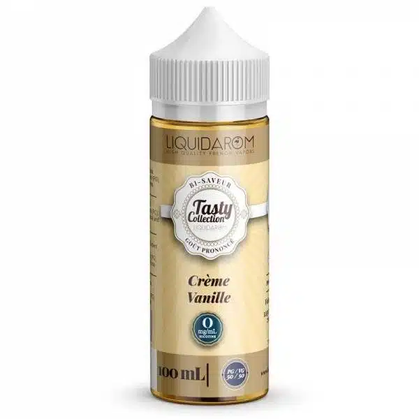 E-liquide Crème Vanille 100ML Tasty