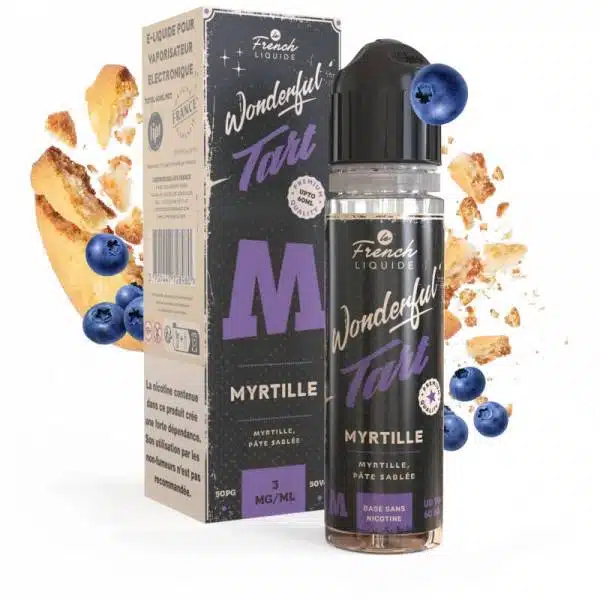 E-liquide Wonderful Tart Myrtille 50ml Le French Liquide