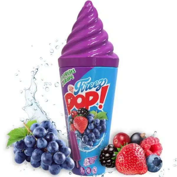 E-liquide Pop Grape Red Fruits 50ml Freez Pop Vape Maker