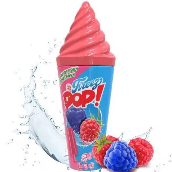 E-liquide Pop Raspberry Blue Raspberry 50ml Freez Pop Vape Maker