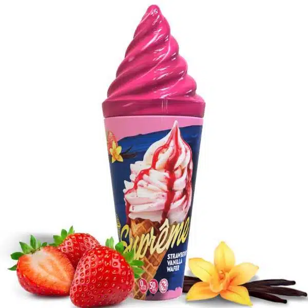 E-liquide Strawberry Vanilla 50ml Supreme Vape Maker