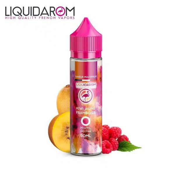E-liquide Kiwi Jaune Framboise 50ml Liquid Arom