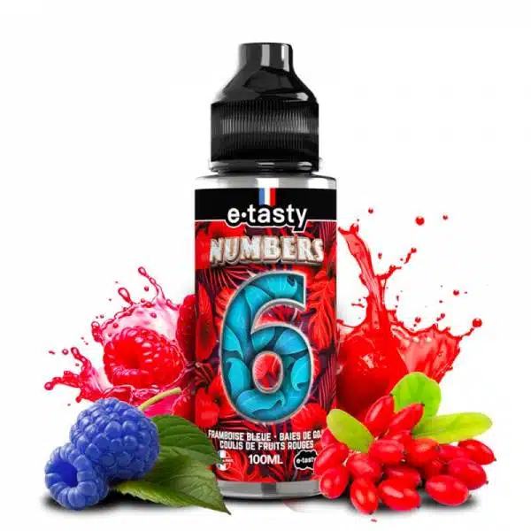 E-liquide Numbers 6 E-Tasty 100ml