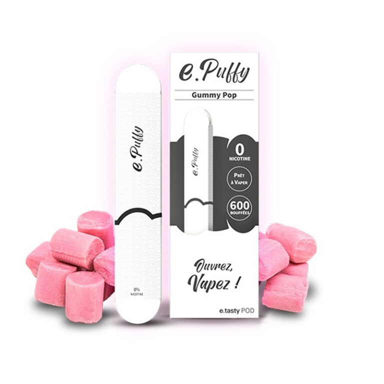 Puff Cigarette Electronique Jetable et Rechargeable - A partir de 4,99€