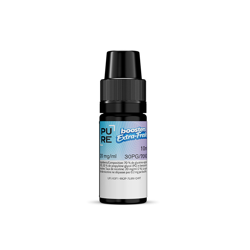 Booster de Nicotine Sweet ou Fresh 10ml (20mg/ml) – Liquideo ou MX Lab ou Pure Booster de Nicotine Sweet ou Fresh 10ml (20mg/ml) – Liquideo ou MX Lab ou Pure