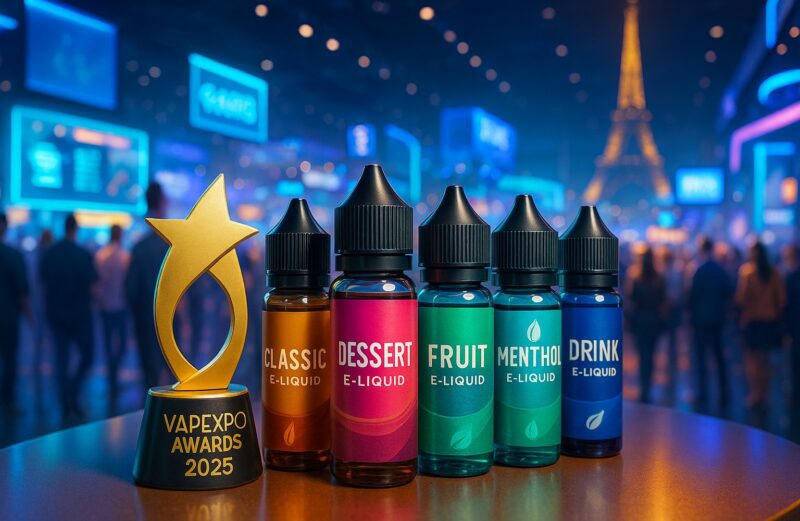 les e liquides primés à la vapexpo paris 2025 palmarès