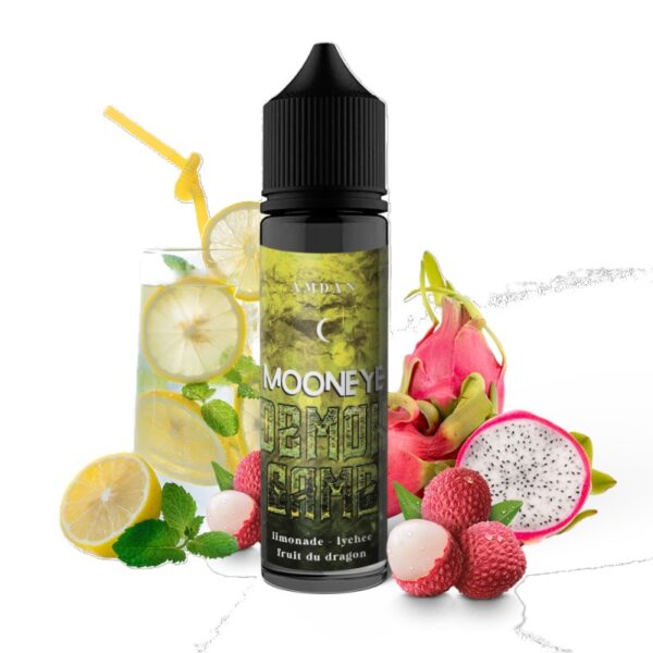 E-liquide Limonade, Litchi & Fruit du Dragon – Amdan 50ml – Demon Game / Mooneye