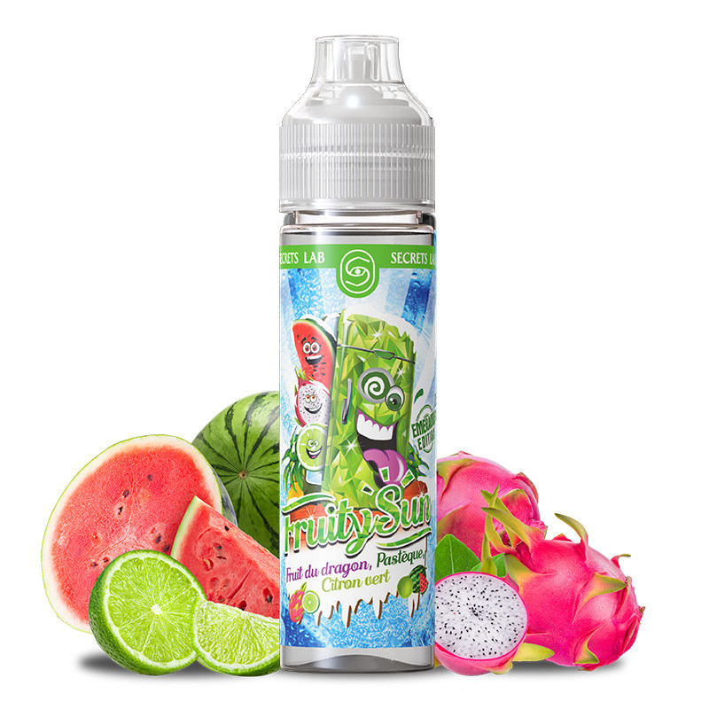 E-liquide Fruit du Dragon, Pastèque, Citron Vert & Fraîcheur 50ml – Fruity Sun / Secret’s Lab E-liquide Fruit du Dragon, Pastèque, Citron Vert & Fraîcheur 50ml – Fruity Sun / Secret’s Lab