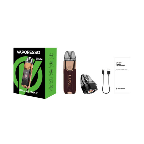 Kit Pod Luxe XR Max 2 – Vaporesso – 3200mAh / 5ml / 80W