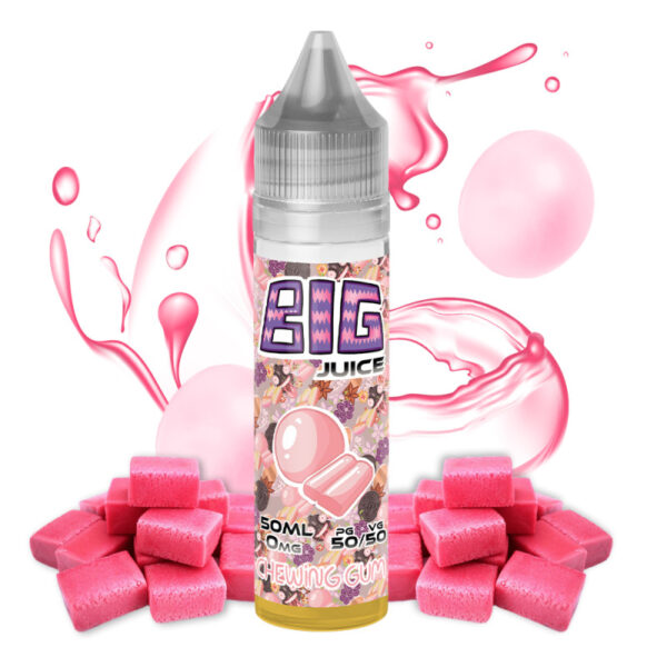 E-liquide Chewing Gum 50ml – Big Juice E-liquide Chewing Gum 50ml – Big Juice