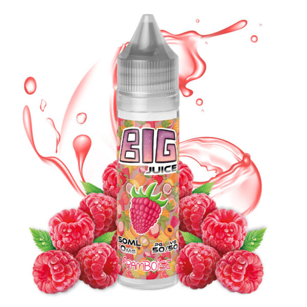 E-liquide Framboise 50ml – Big Juice E-liquide Framboise 50ml – Big Juice