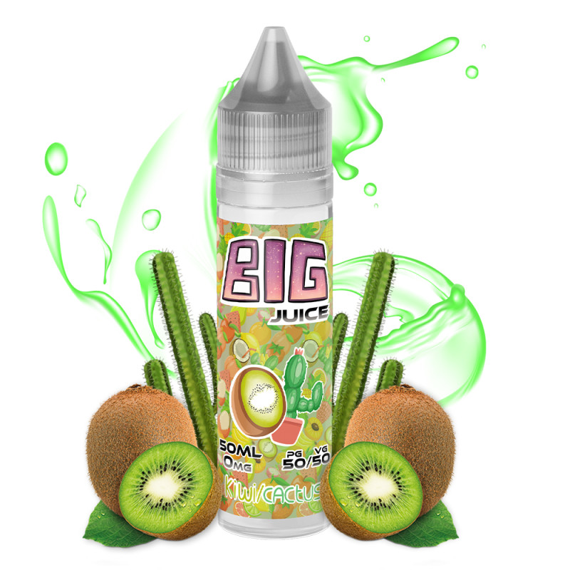 E-liquide Kiwi & Cactus 50ml – Big Juice E-liquide Kiwi & Cactus 50ml – Big Juice