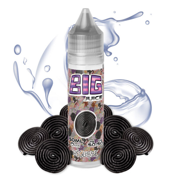 E-liquide Réglisse 50ml – Big Juice E-liquide Réglisse 50ml – Big Juice