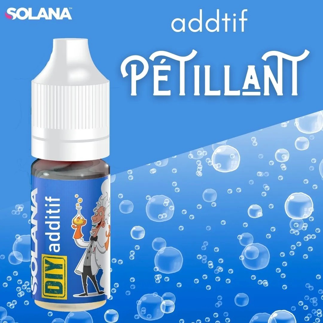 Additif DIY Pétillant 10ml – Solana Additif DIY Pétillant 10ml – Solana