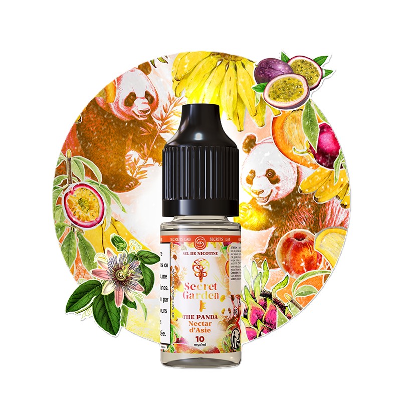 E-liquide Saveurs d’Asie – The Panda Salt 10 ml – Secret Garden / Secret’s Lab E-liquide Saveurs d’Asie – The Panda Salt 10 ml – Secret Garden / Secret’s Lab