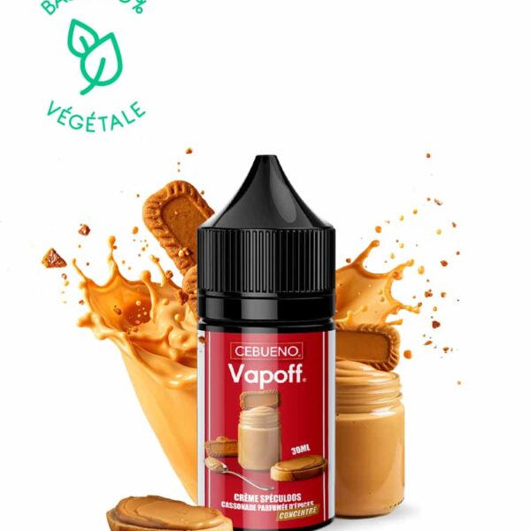 Arôme Concentré DIY Pâte à Tartiner de Spéculoos – Vapoff 30ml – Cebueno